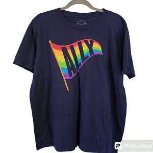 Ally Tee-shirt, 100% Cotton, Size L,